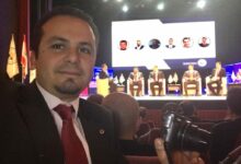 الدكتور حسن تاج الدين محتفلًا بتأسيس نقابة المعلوماتية والتكنولوجيا في لبنان برعاية رئيس الجمهورية 112112