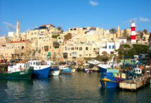 إغلاق ميناء يافا من قبل السلطات الإسرائيلية بعد العثور على صاروخ في المنطقة 112112