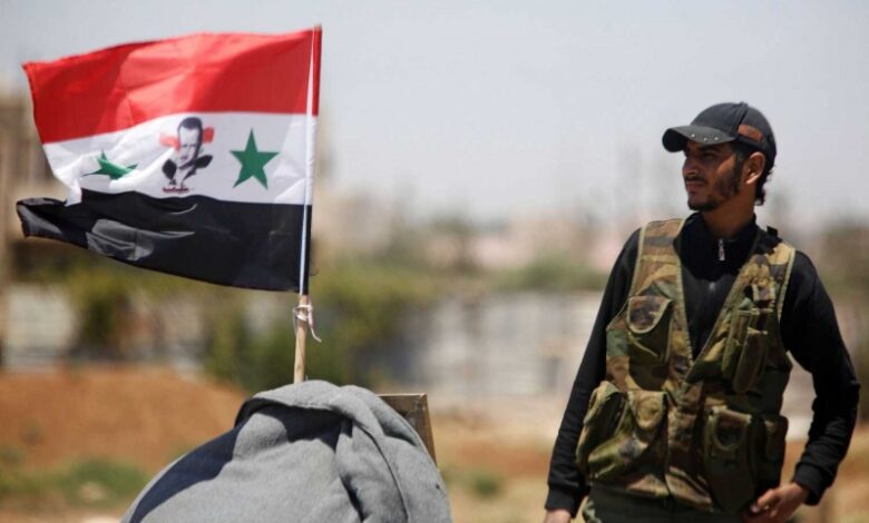 الجيش السوري يدخل منطقة درعا 112112