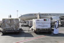 وصول طائرة مساعدات إماراتية إلى كابل 112112