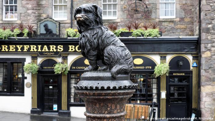 Hundestatue, Edinburgh, Schottland, Großbritannien, Europa (picture-alliance/imagebroker/M. Nitzschke)