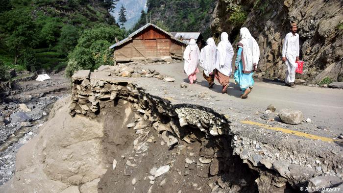 Pakistan Laswa Valley Überschwemmungen (AFP/S. Qayyum) Pakistan Laswa Valley Überschwemmungen (AFP/S. Qayyum)