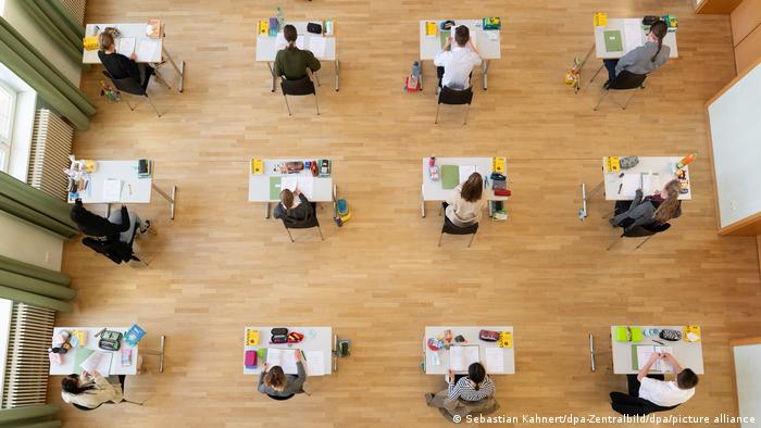 امتحان شهادة الثانوية الألمانية في ظل جائحة كورونا