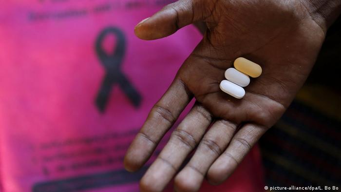 Myanmar AIDS Patienten Medikamente