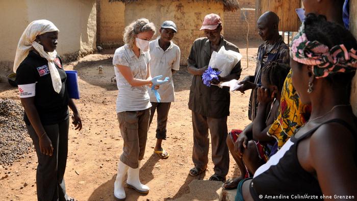 Guinea MSF Ärzte ohne Grenzen Einsatz gegen Ebola