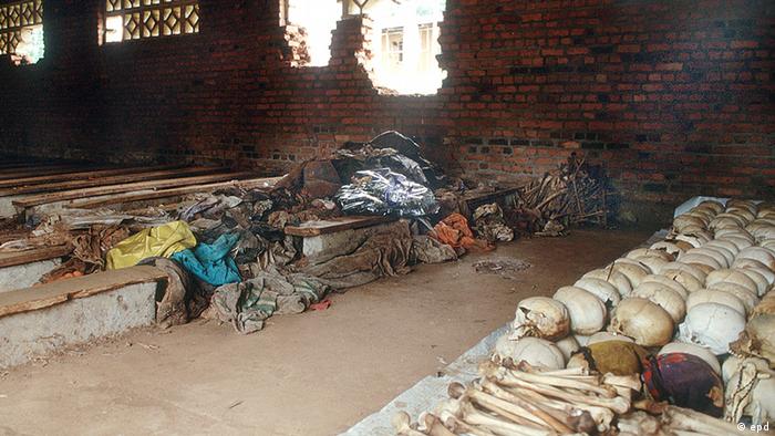 Bildergalerie Genozid in Ruanda Kirche in Ntarama 