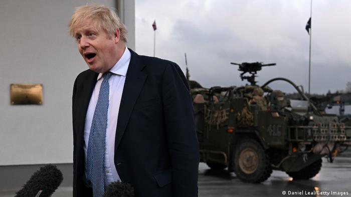 رئيس الحكومة البريطانية بوريس جونسون