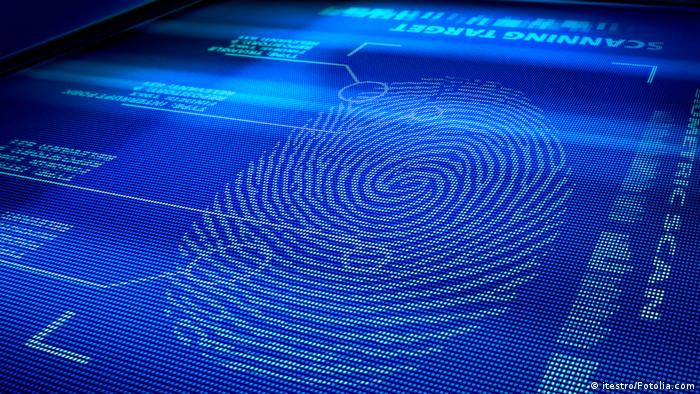 Scanner Fingerabdruck