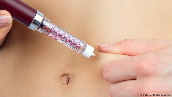 Medizin Diabetes Insulinspritze Medizin Diabetes Insulinspritze