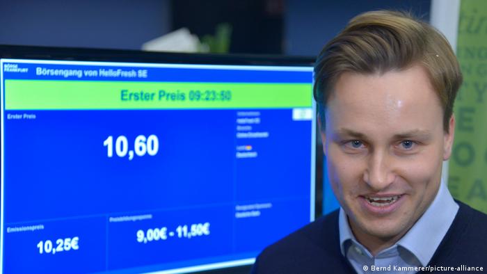 Dominik Richter, CEO of Hello Fresh