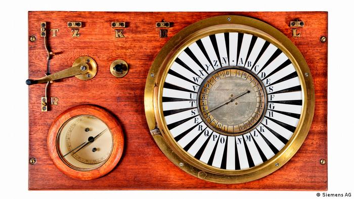 Pointer telegraph (replica), 1847 (Siemens AG)