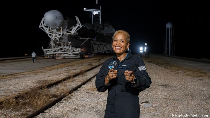 Sian Proctor, one of four crew on the SpaceX Inspiration4 mission 2021