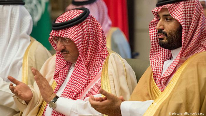 Saudi-Arabien | Mohammed bin Najef | Mohammed Bin Salman (picture-alliance/abaca) Saudi-Arabien | Mohammed bin Najef | Mohammed Bin Salman (picture-alliance/abaca)