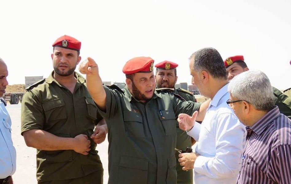 جهاد محيسن، قائد قوات الأمن الوطني في غزة وعضو حماس، التقطت الصورة في عام 2017.