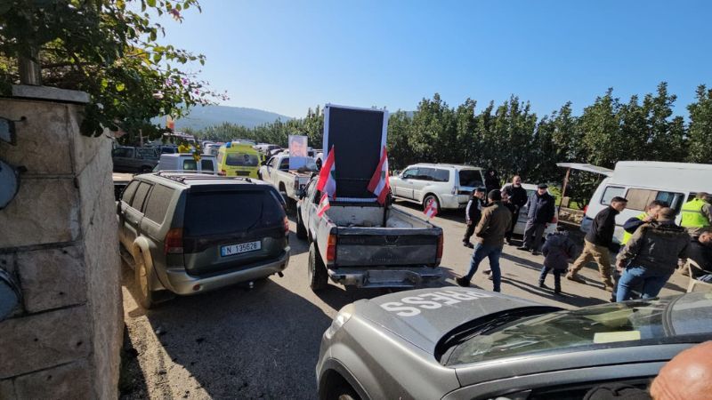 لبنان - أهالي الجنوب يدخلون إلى قراهم بعد انسحاب العدوّ منها...