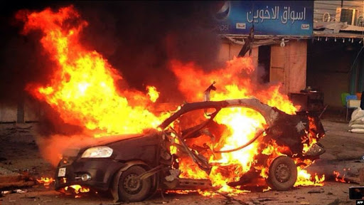 العراق: انفجار سيارة يودي بحياة ضابط من الجيش العراقي وستة عناصر من الحشد العشائري 112112